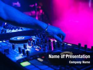 DJ Equipment PowerPoint Template