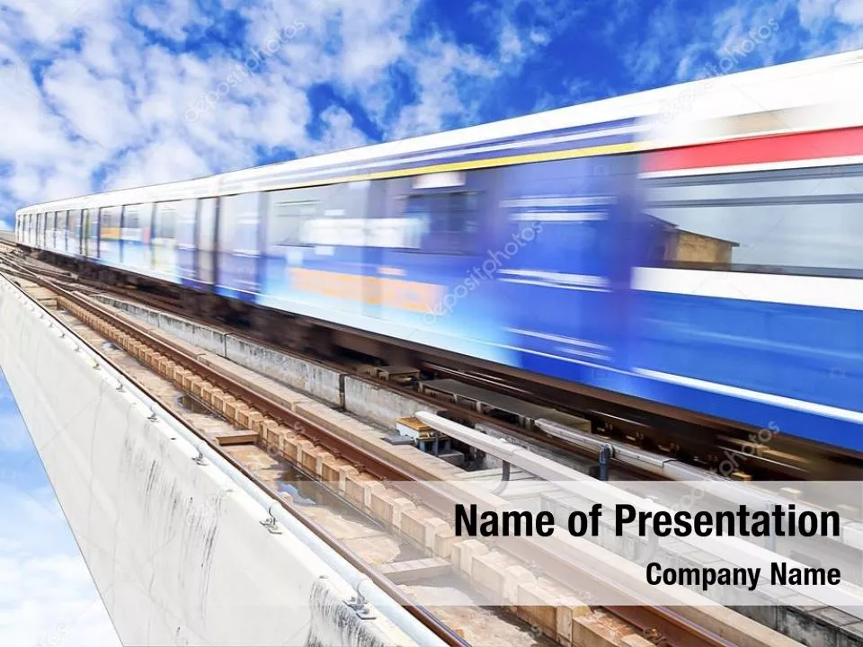 High Speed Train Illustration