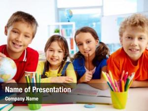 School Lessons PowerPoint Template