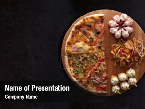 Fast Food Illustration PowerPoint Template