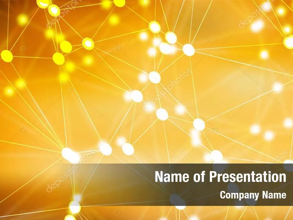 Connected Orange Dots