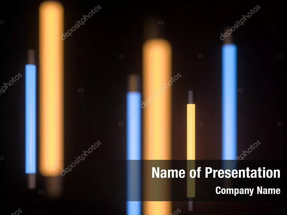 Bright Lines on Dark Background