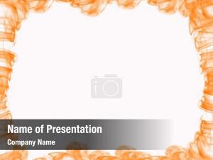 Orange Framework PowerPoint Template