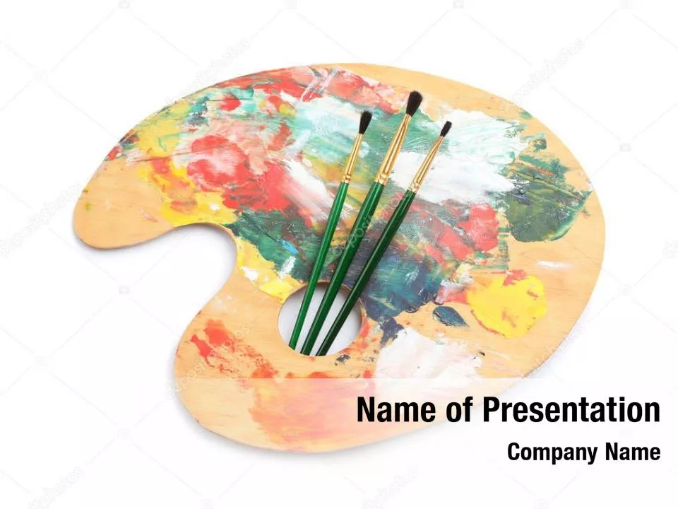 Painting Accessories Illustration