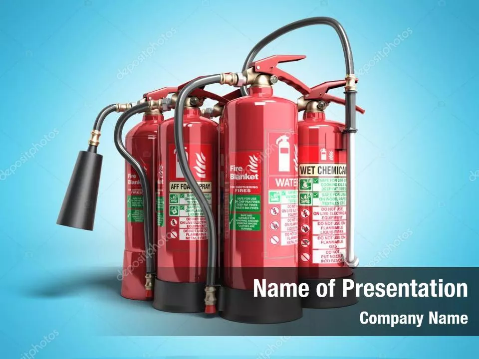 Fire Extinguishing Illustration