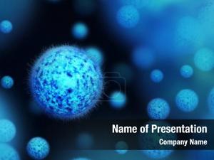 Flu, human virus, view virus PowerPoint Template