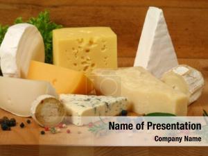 Ementaler, variety cheese: gouda, danish PowerPoint Template