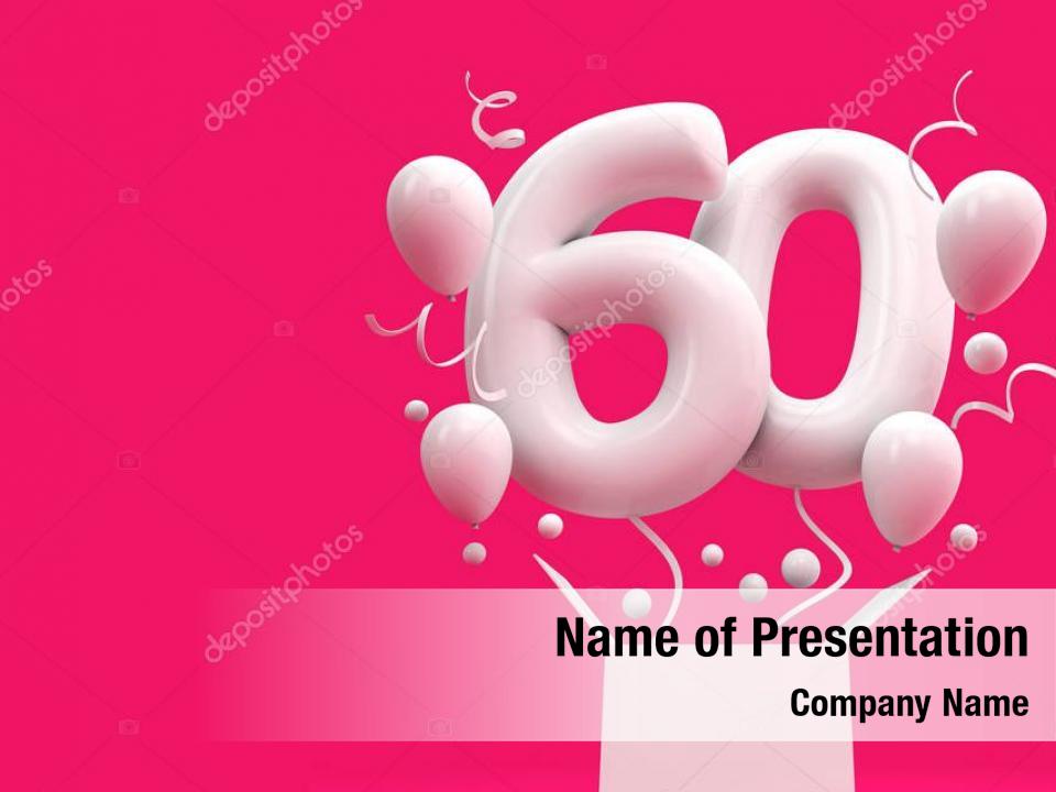 sample powerpoint presentation for 60th birthday