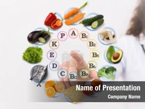 Concept healthy nutrition   PowerPoint Template