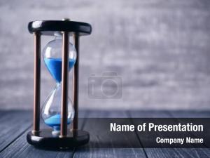 Table stylish hourglass   PowerPoint Template