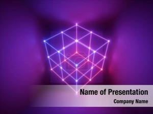Light Cube PowerPoint Template