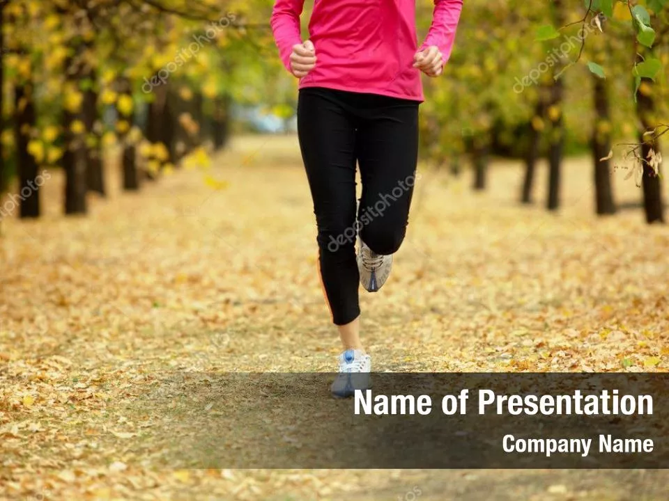 Legs Of Jogging Woman