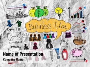 Business Doodles PowerPoint Template