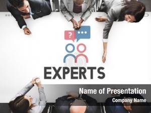 Experts at Work PowerPoint Template