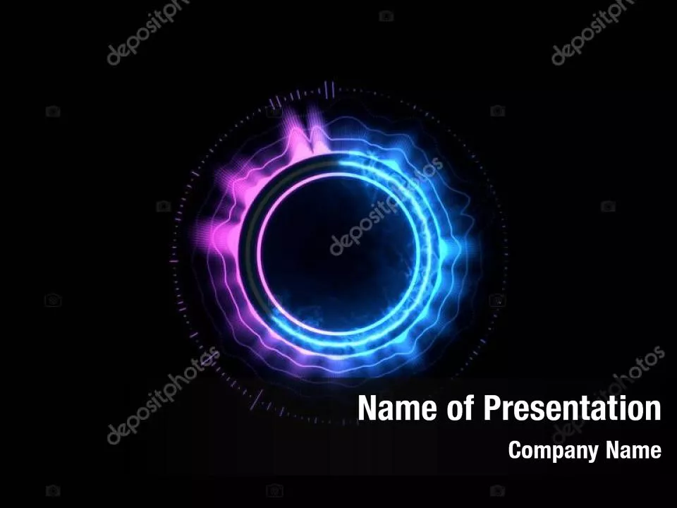 Music Visualizer Abstract