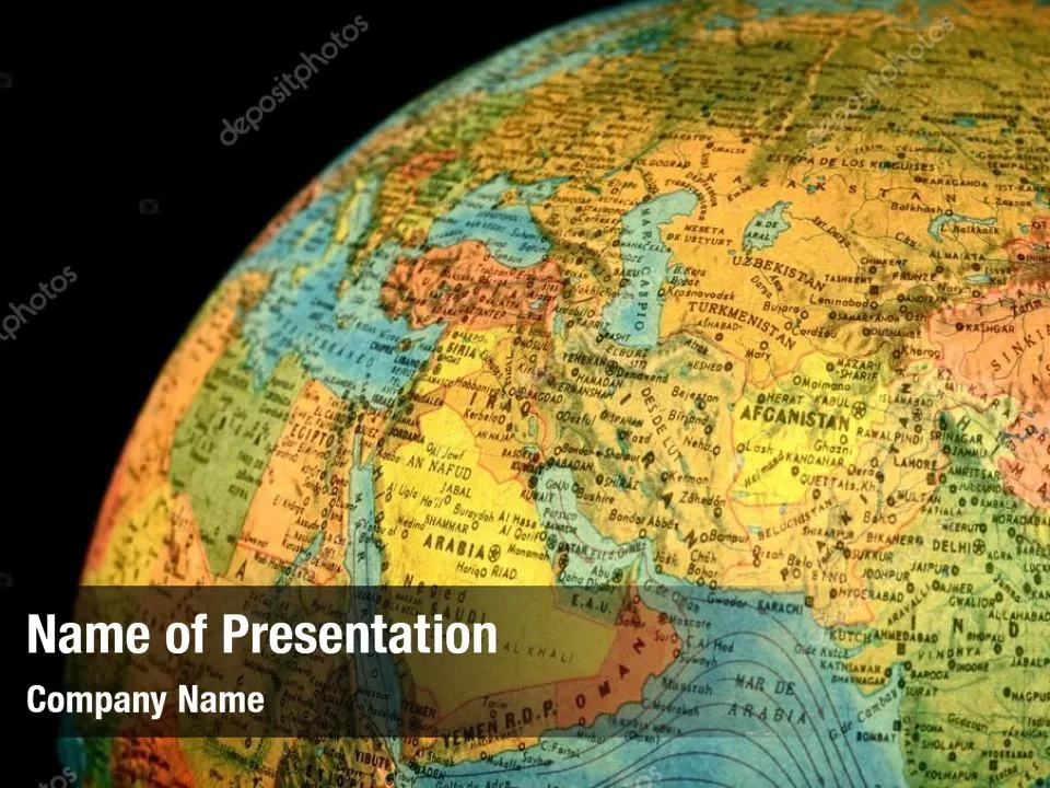 Terrestrial Globe And Map