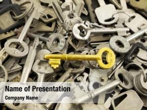 Main Key PowerPoint Template
