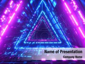 Tech Fast Moving Abstract PowerPoint Template