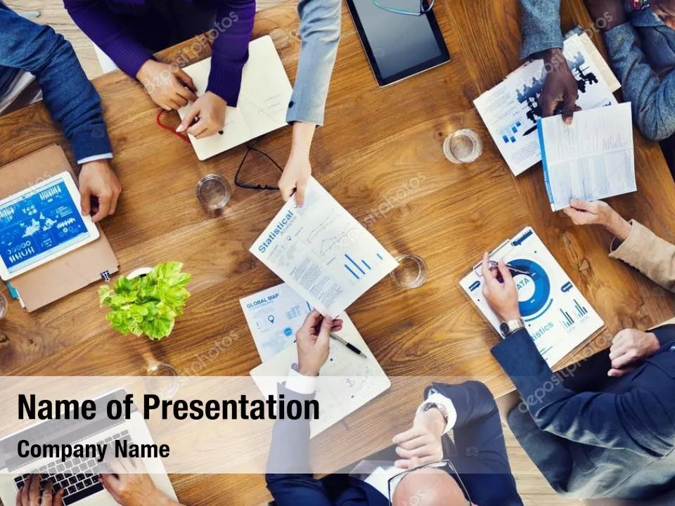 Meeting Table Top View