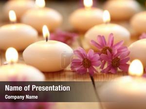 Fire Flowers PowerPoint Template