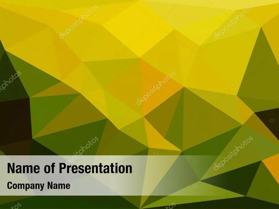 Low Polygons Abstract