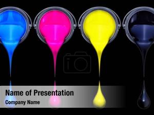 CMYK Colors PowerPoint Template