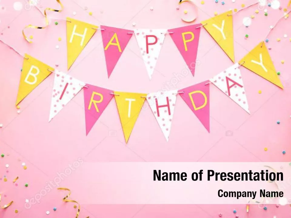 Paper Birthday Banner
