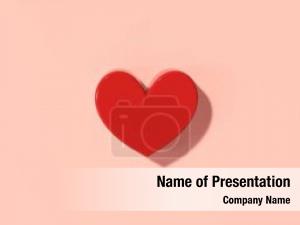 Hearts Love Theme PowerPoint Template