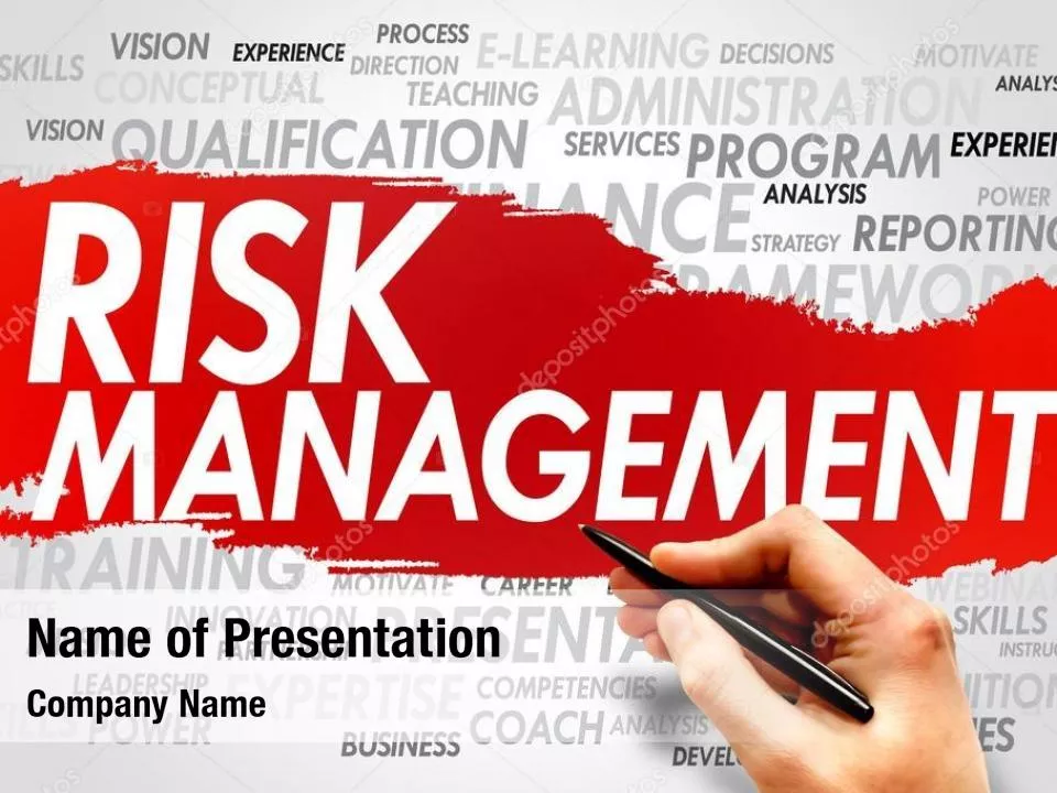 Risk Management Word Cloud