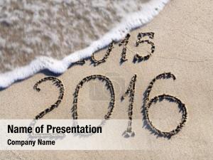 Year Change PowerPoint Template