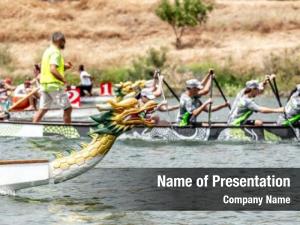 Boat Race PowerPoint Template