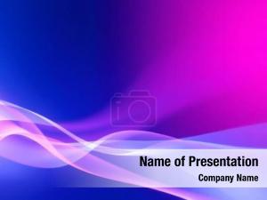 Flowing Waves Abstract PowerPoint Template