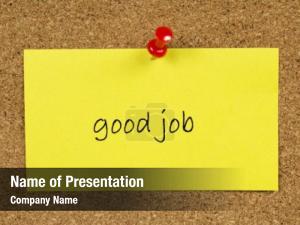 Good Job PowerPoint Template