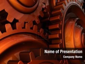 Gear Wheels PowerPoint Template