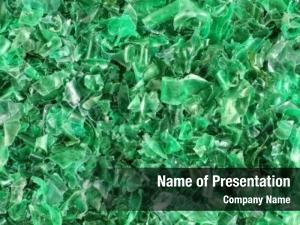 Cut Into Pieces Abstract PowerPoint Template