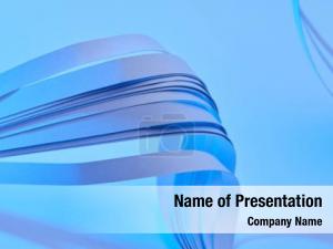 Abstract Curved Lines PowerPoint Template