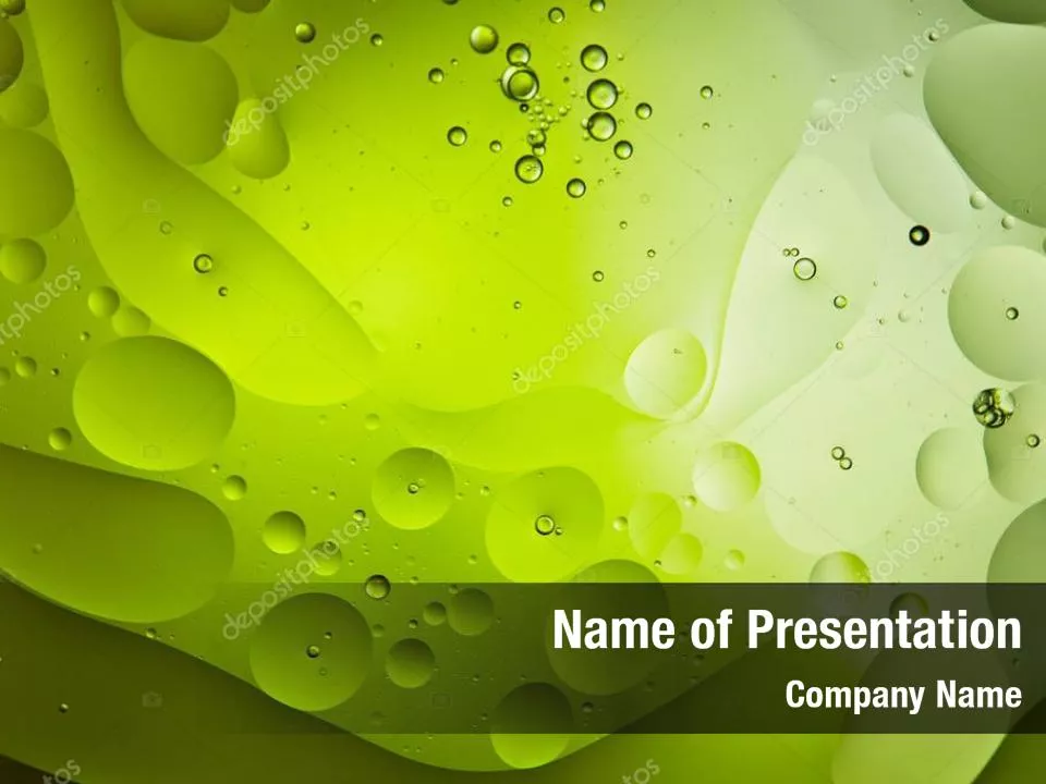 Abstract Green Circles