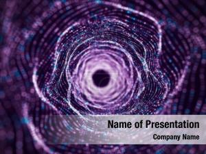 Moving into Infinity PowerPoint Template