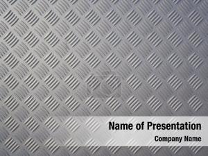 Checkered Metal Surface