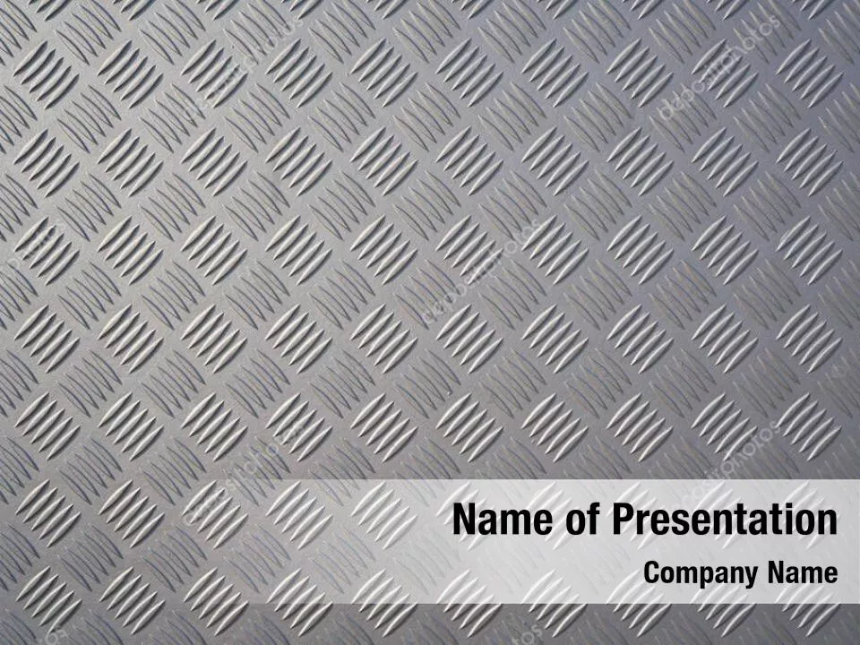 Checkered Metal Surface