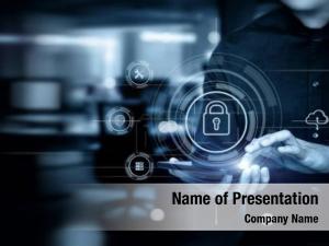 Secure Content PowerPoint Template