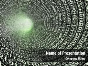 Binary Vortex PowerPoint Template