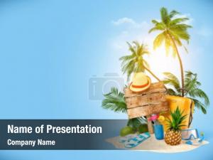 Vacation Background PowerPoint Template
