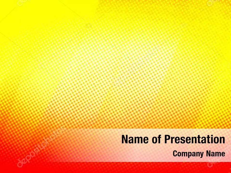 Gradient Yellow to Red