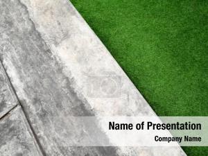 Grass and Concrete PowerPoint Template