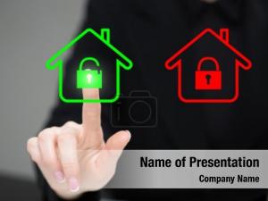 Touch to Unlock PowerPoint Template