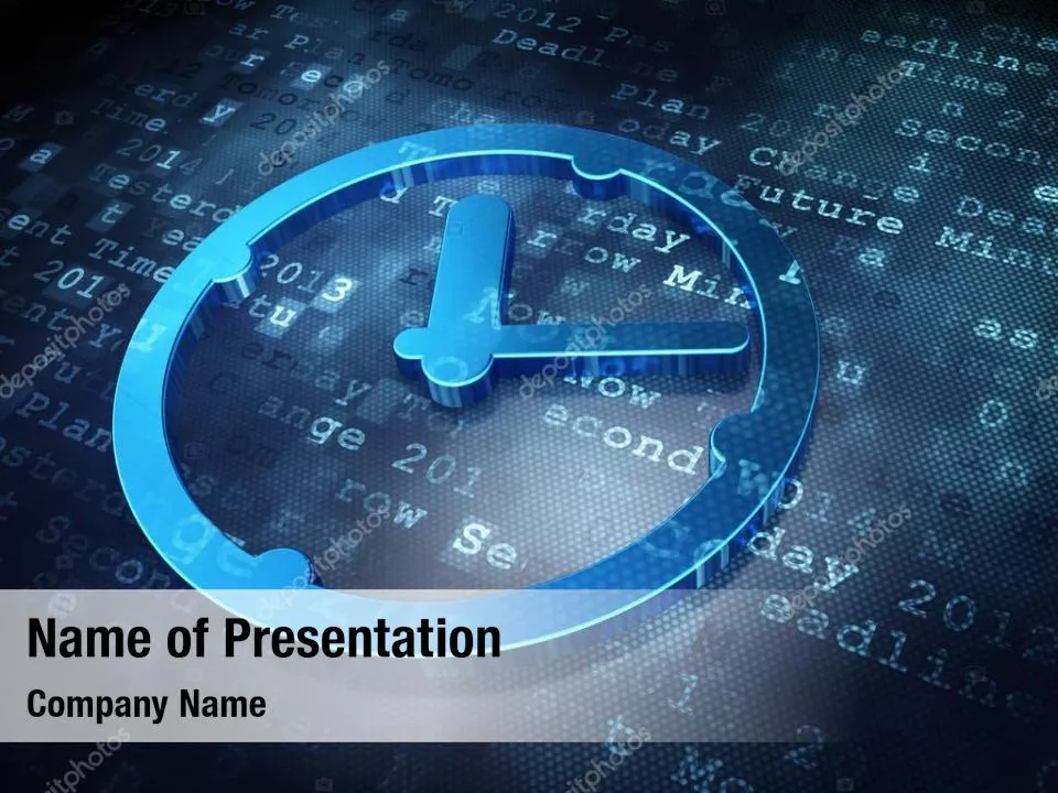 Time Concept in Digital