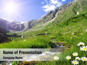 Mountain Landscape PowerPoint Template