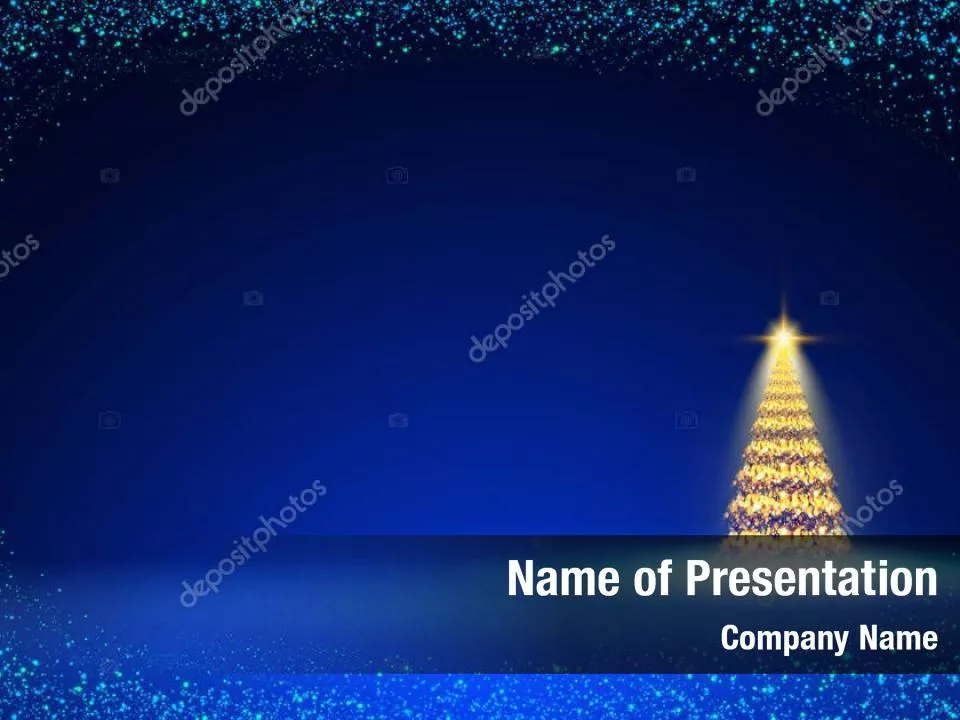 Golden and Blue Abstract