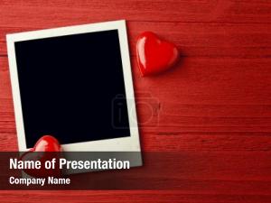 Love Frame PowerPoint Template